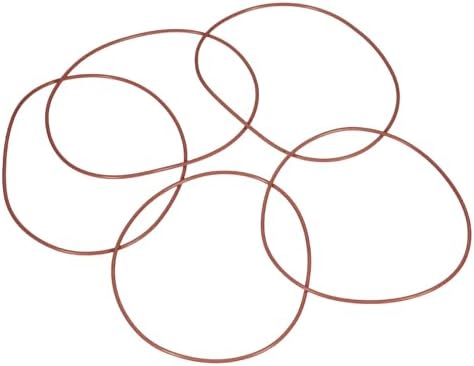 5pcs Fluorine Rubber O-Rings 110x106x2mm Metric FKM Sealing Gasket by Unknown