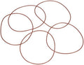 5pcs Fluorine Rubber O-Rings 110x106x2mm Metric FKM Sealing Gasket by Unknown