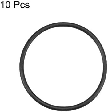 uxcell Nitrile Rubber O-Rings 51.5mm OD 46.2mm ID 2.65mm Width, Metric Nitrile Rubber Sealing Gasket, Pack of 10 - Image 2