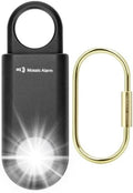 135dB Rechargeable Personal Alarm with Ultra Bright Flashlight by MosaicAlarm