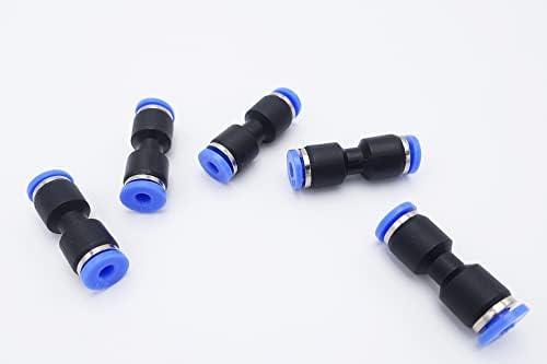 Push to Connect Fitting 1/8" Tube OD, Straight Union by IVLPHA