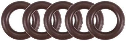 uxcell 5pcs 15x9x3mm Fluorine Rubber O-Rings FKM Sealing Gasket by uxcell