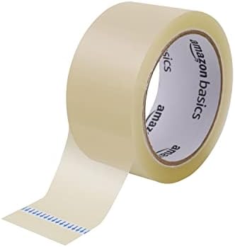 Amazon Basics Shipping Packing Tape for Moving and Sealing Boxes, Clear, 1.9 in x 60.3 yards, 1.8mil Thickness, 6 Rolls - Image 3