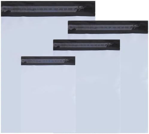 120 Pcs Poly Mailer Envelope 4 Sizes Shipping Bags Self Adhesive Clasp Envelope Self Adhesive Tear Proof Mailing Covers(8 x 12 In, 10 x 14 In, 13 x 18 In, 15 x 20 in) by Unknown