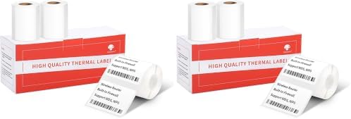 Phomemo [3x230 pcs] Labels M110, 3 Rolls 1.57''x1.18'' (40x30mm) (Pack of 2) by Phomemo
