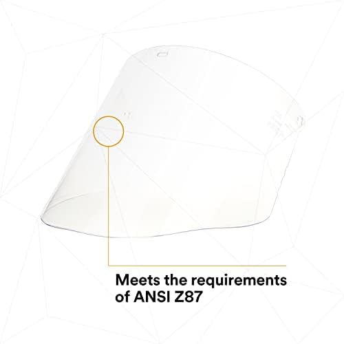 3M H8A Ratchet Headgear and Visor Combination Clear Faceshield, Complete Headgear and Face Shield Safety System - Image 7