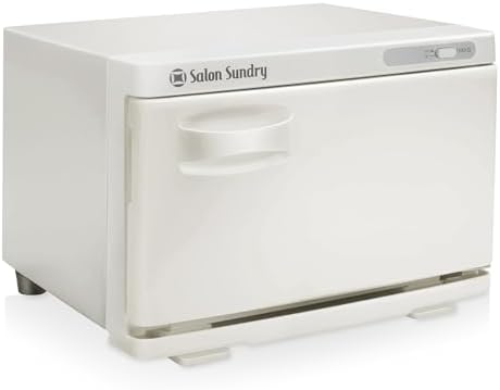 Salon Sundry Professional Hot Towel Warmer Cabinet - Facial Spa and Salon Equipment - White by SalonSundry