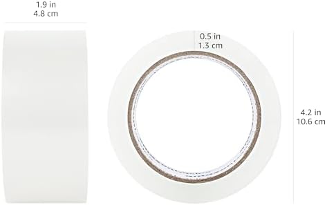 Amazon Basics Strong Plastic Adhesive Packing Tape for Shipping, Sealing Boxes, Moving and Storage, Clear, Low Odor, 1.88 in x 54.6 yds, 12-Pack - Image 7