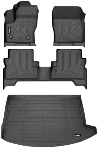 Floor Mats & Cargo Liner Set Fit for 2013-2019 Ford Escape by HAFIDI