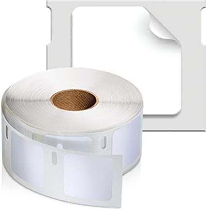 DYMO Authentic LW Multi-Purpose Square Labels, for LabelWriter Printers, Great for Barcodes, 1" x 1", 1 Roll of 750 - Image 4