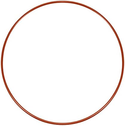 uxcell Silicone O-Ring, 180mm OD, 173mm ID, 3.5mm Width, VMQ Seal Rings Gasket, Red by uxcell