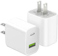 2 Pack USB C Charger Block, Dual Port Type C Wall Charger Charging Power Adapter Cube for iPhone 14/14 Pro/14 Pro Max/14 Plus/13/12/11, XS/XR/X, iPad, Samsung, More by DENGWENQIANG