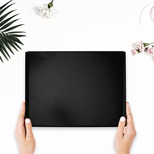 Hoikwo 20 Packs Black 12x9x4 Medium Shipping Boxes - Image 6