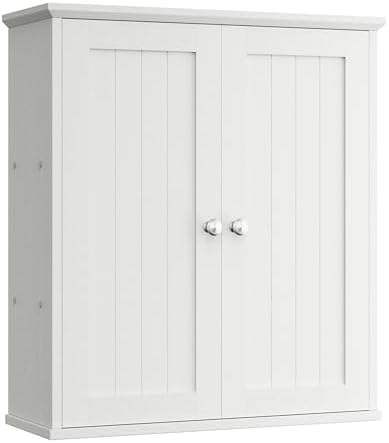 Shintenchi Bathroom Wall Medicine Cabinet, Over The Toilet Storage, White by Shintenchi%7CFurnitureMadeforRealLife