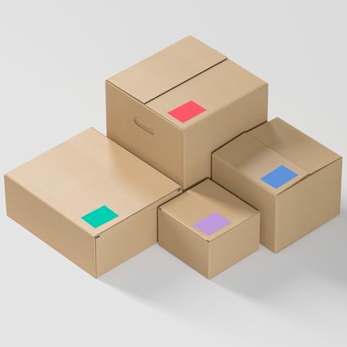 Colored Labels Stickers 3" x 2", Moving Labels for Boxes, 10 Colors,200 PCS - Image 6