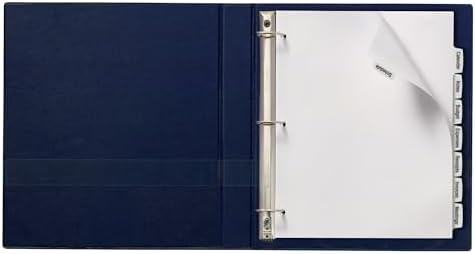 Avery Big Tab Printable White Label Dividers for 3 Ring Binders, 8 Tabs per Set, White, Great for Office Supplies, School Supplies, Organizing, and More (20 Sets of 14435) (Pack of 6) - Image 4