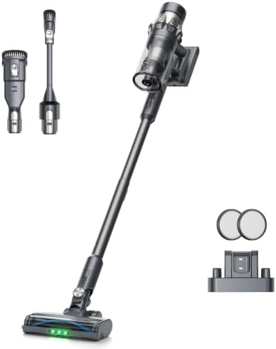 Yaber HP20 Cordless Vacuum Cleaner, 180AW Suction for Pet Hair & Carpet by YaberHome