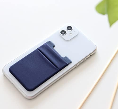 Fulgamo Phone Wallet Stick on,Card Holder for Phone Case,Phone Card Holder - Image 2