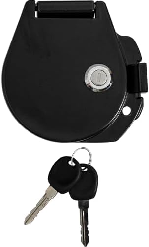 Buyers Products CC410, 4 Inch Locking Conduit Carrier Kit, Black Powder Coat Aluminum, Key Locking Door and End Cap, Drill-Free Mount, Fits 4" PVC, Adjustable Length Carrier for Trailers, Ladder Racks - Image 3
