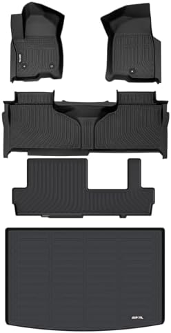 TPE Floor Mats & Cargo Liners for 2021-2026 Chevy Suburban & GMC Yukon XL by AIPOIL