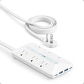 Anker Power Strip with 300J Surge Protector, 10ft Outlet Extender, 20W, 6AC by Anker