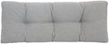Klear Vu The Gripper Non-Slip Tufted Bench Cushion for Indoor Furniture, Assembled in USA, Entryway Storage, Bay Window, Corner Nook or Piano Seat, 43 Inches, Chenille Gray by KlearVUHomeTextiles