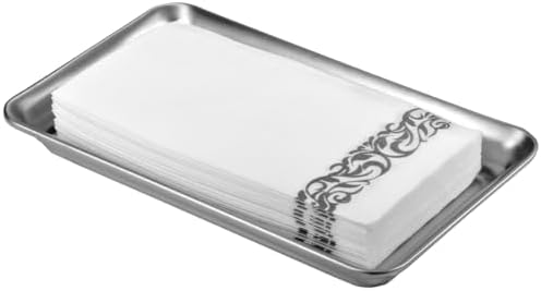SheeChung Metal Vanity Tray, Bathroom Tray for Perfume Makeup Jewelry by SheeChung