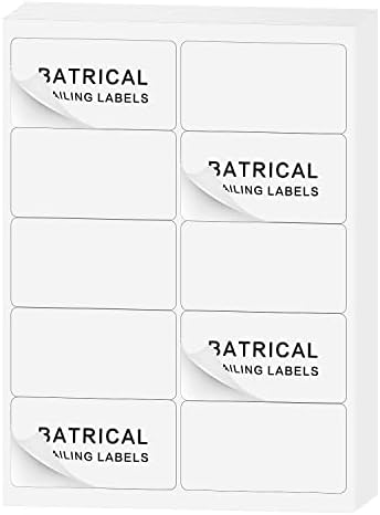 2"×4" Shipping Labels 300 Labels Sticker Paper for Laser/Ink Jet Printer mailing Labels 8.5"×11" White 10 per Sheet - Image 7