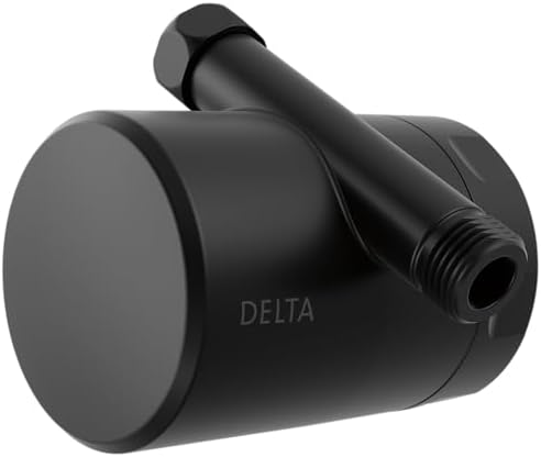 Delta Faucet Clarifi Standard Shower Filter Attachment with Filter, Shower Water Filter, Shower Head Filter, Matte Black 7SF100-BL by Unknown