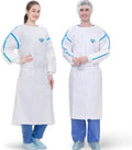 Medtecs Disposable Gowns - Level 3 PPSB Laminated PE 63 GSM - 10/100 PC by MedtecsGroup