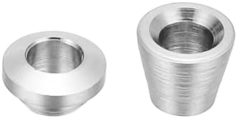 PATIKIL 3mm Tube OD 304 Stainless Steel Compression Tube Fitting Sleeve, 20 Pack Double Ferrule Ring Tubing Fitting Assortment Kit, Silver - Image 4