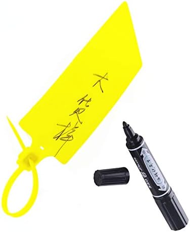 Plastic Shipping Tags for Labeling Large Zip Tie Labels 58x100mm 100pcs - Image 7