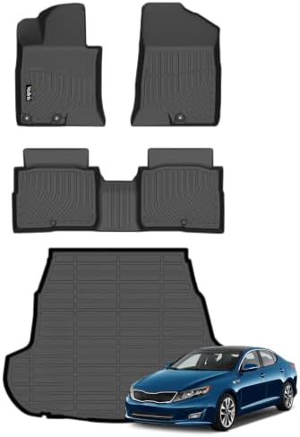 Mats for Kia Optima 2011-2015 Floor Mat Cargo Liner by Wailtnb