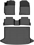 Cartist Floor Mats and Cargo Liner Fit for Hyundai Kona 2018-2023/Kona N 2022-2023 (No Electric Models) All Weather Floor Mat Kona Accessories Heavy Duty Carpet Protection by cartist