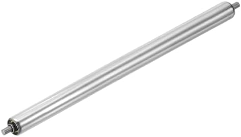MECCANIXITY Stainless Steel Conveyor Roller 1" Diameter 20" Length Gravity Transmission Replacement Part Galvanized End (Silver) by MECCANIXITY