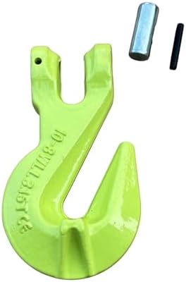 Clevis Grab Hooks 6944lbs Heavy Duty Chain Hook for Truck Trailer Chain Forged Alloy Steel Chain Hook for Transport【1Pack】 by YANBORUI