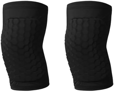 Volleyball Knee Pads Can Be Worn By Both Men And Women. Volleyball, Football, Cycling, Climbing And Dancing Can All Be Worn(Black,Large) by Unknown