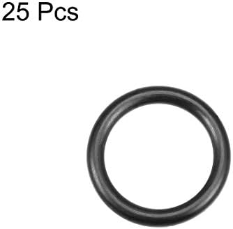 uxcell Nitrile Rubber O-Rings 18.5mm OD 13.5mm ID 2.5mm Width, Metric Nitrile Rubber Sealing Gasket for Automotive Machine Plumbing, Pack of 25 - Image 2