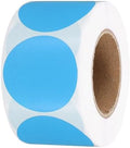 PATIKIL 1.5 Inch Round Thermal Label Stickers, 500Pcs Circle Direct Thermal Sticker Labels Self-Adhesive Thermal Printer Stickers for Business Classroom Office, Blue by PATIKIL