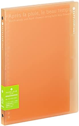 Far East slim binder Pape rules Brieuc-time Orange B5 26 hole LN223OR by Unknown