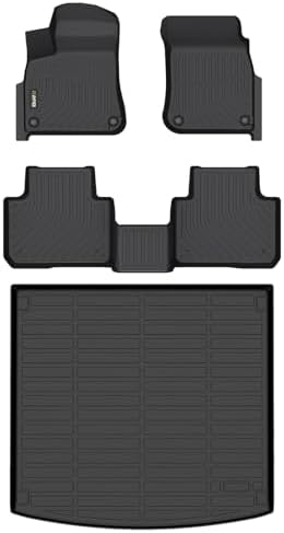 Floor Mats & Cargo Liner Custom for Porsche Cayenne 2019-2026 Set by HAFIDI