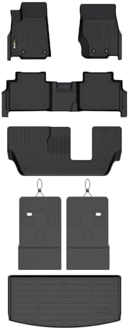 Floor Mats & Cargo Liner for Jeep Grand Cherokee L 2021-2026 7-Seats by HAFIDI