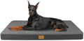 Patas Lague Orthopedic Large Dog Bed Pet Sofa Mat 56''X40'' Dark Grey by PatasLague