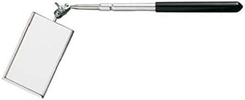 General Tools Oblong Inspection Mirror, 3 1/2-inch (L) x 2-inch (W) (318-560), Black on Chrome by GeneralTools