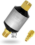 Beduan Air Compressor Water Oil Separator Filter for paint spray gun, 1/4 inch NPT Male and Female Thread silver by Beduan