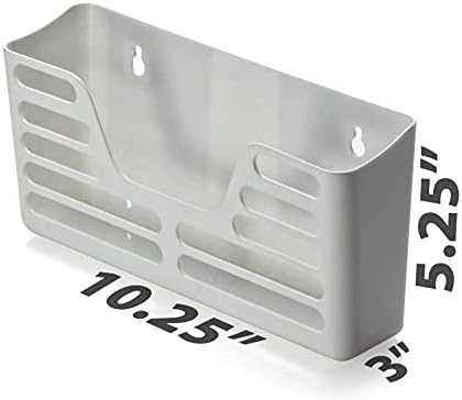 Officemate Magnet Plus Magnetic, Utility Pocket, White (92541) 3 x 10.25 x 5.25 Inches - Image 2