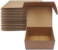 15 Pack 13x10x6 inches Brown Corrugated Shipping Boxes for Small Business by Livejun