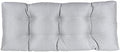 Klear Vu The Gripper Non-Slip Tufted Bench Cushion for Indoor Furniture, Assembled in USA, Entryway Storage, Bay Window, Corner Nook or Piano Seat, 33 Inches, Solid Gray by KlearVUHomeTextiles