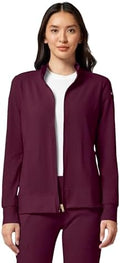 Cherokee iFlex Scrub Jacket for Women 2 Pocket Zip Front by Cherokee