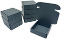 50 Pack 4.7x4.7x1.6 in Dark Gray Shipping Boxes by Unknown